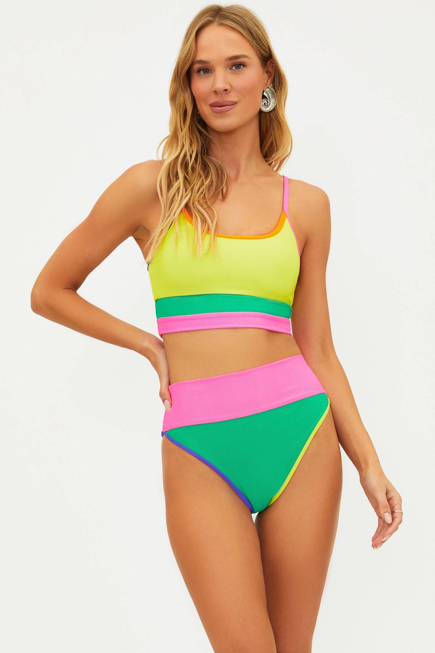 Eva Top Technicolor Colorblock Product Image