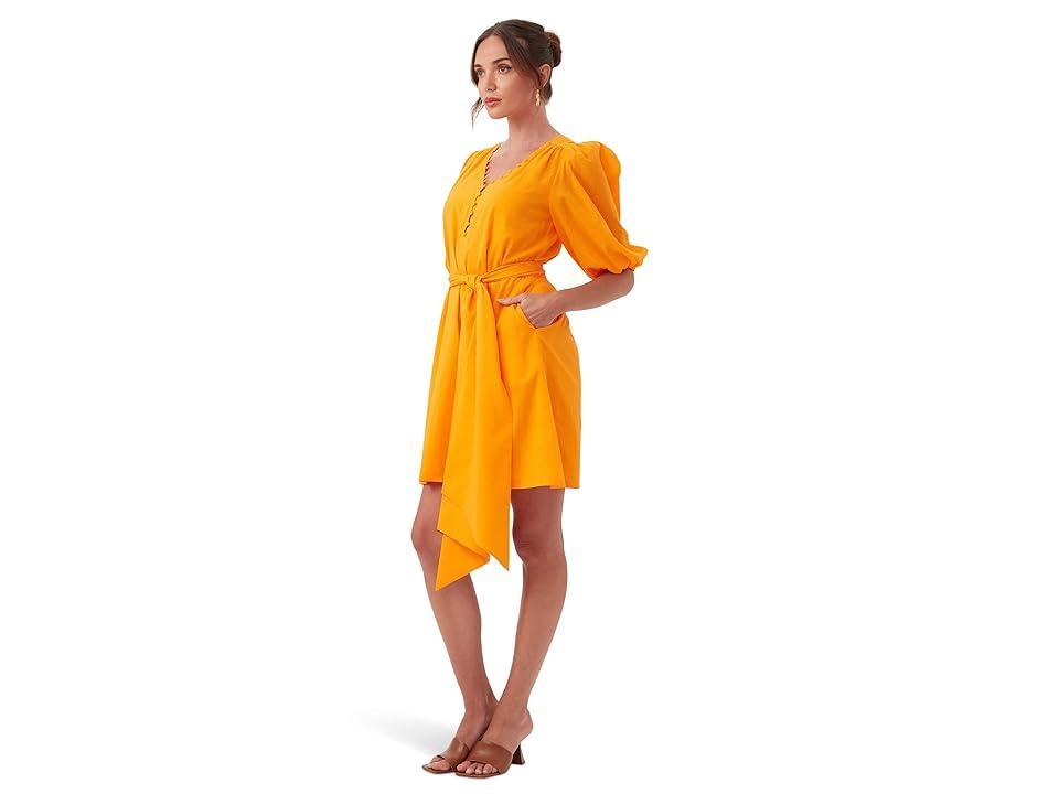 Womens Malina Belted Cotton Voile Minidress Product Image
