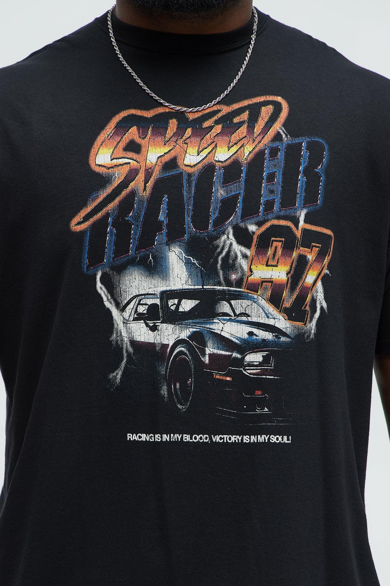 Speed Racer 87 Short Sleeve Tee - Black Product Image