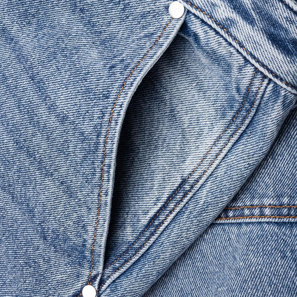 Cargo Denim Baggy Short - Bay Indigo Male Product Image
