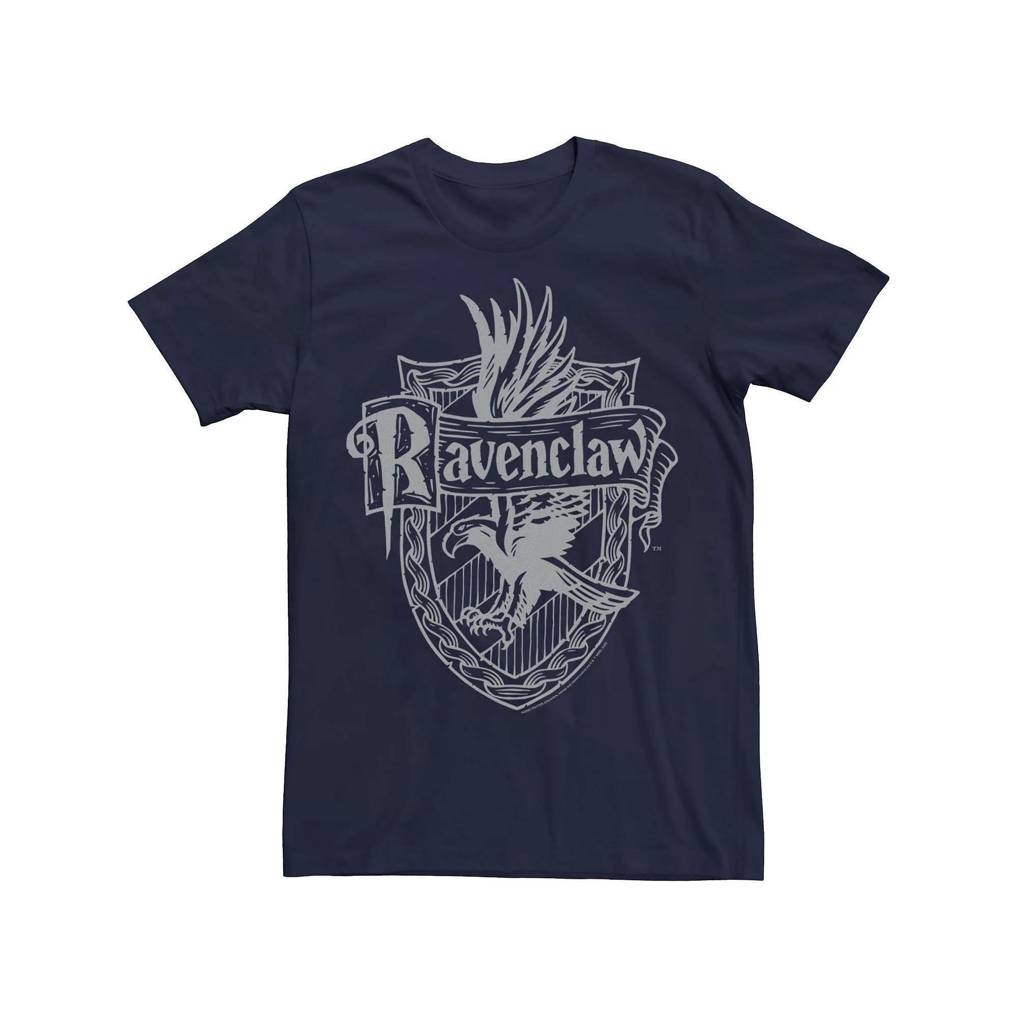 Mens Harry Potter Ravenclaw Detailed Crest Tee Blue Product Image