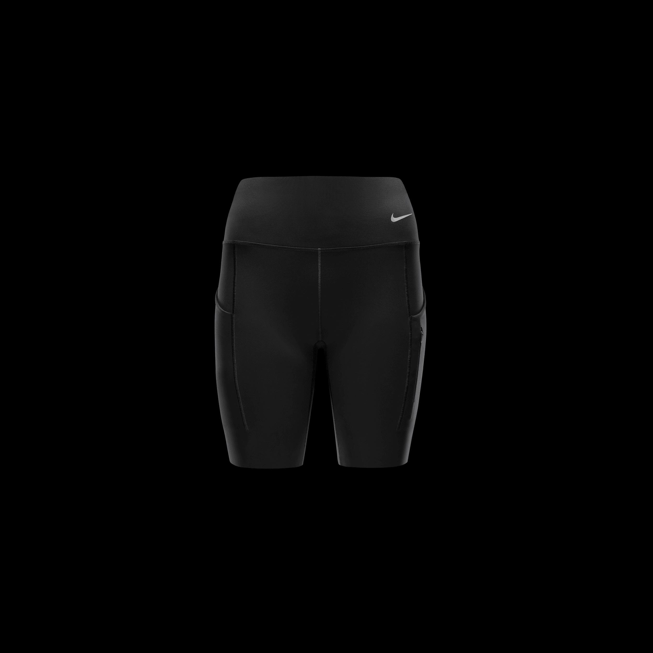 Nike Womens Go Firm-Support Mid-Rise 8 Biker Shorts with Pockets Product Image