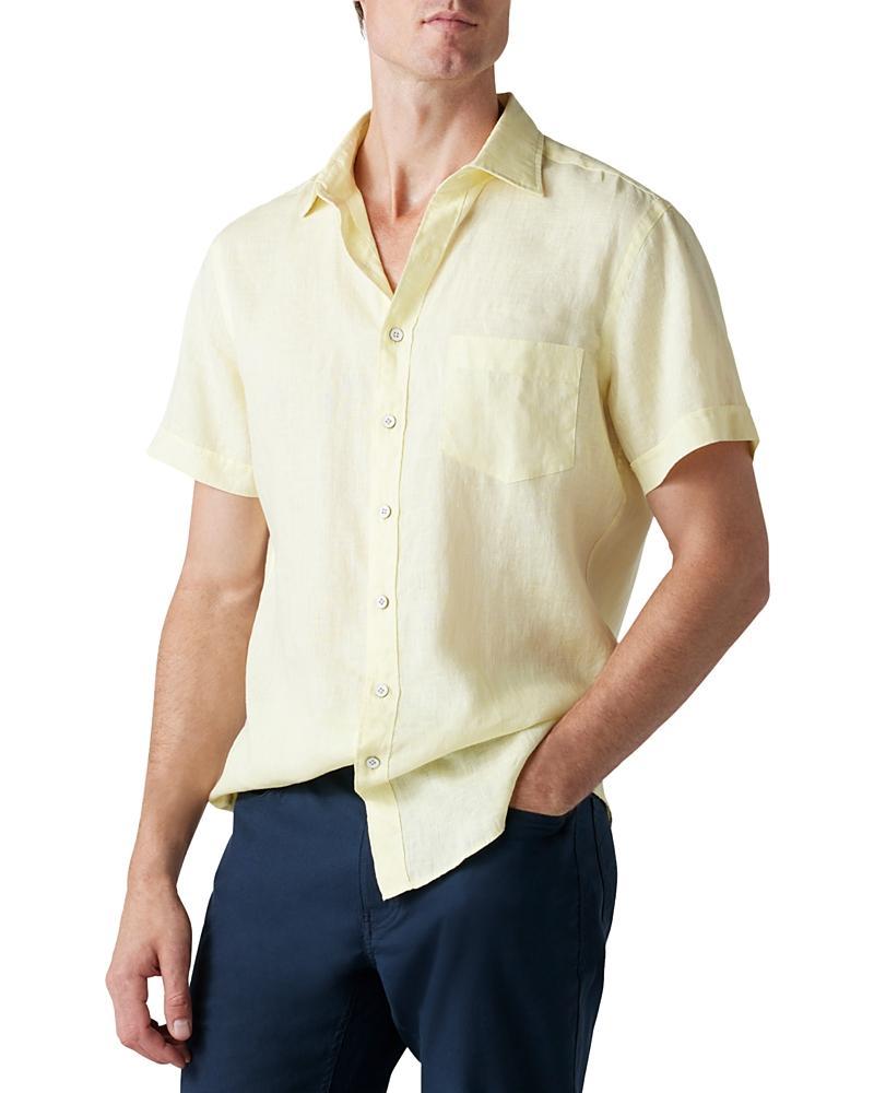 Rodd & Gunn Ellerslie Linen Textured Classic Fit Button-Up Shirt Product Image