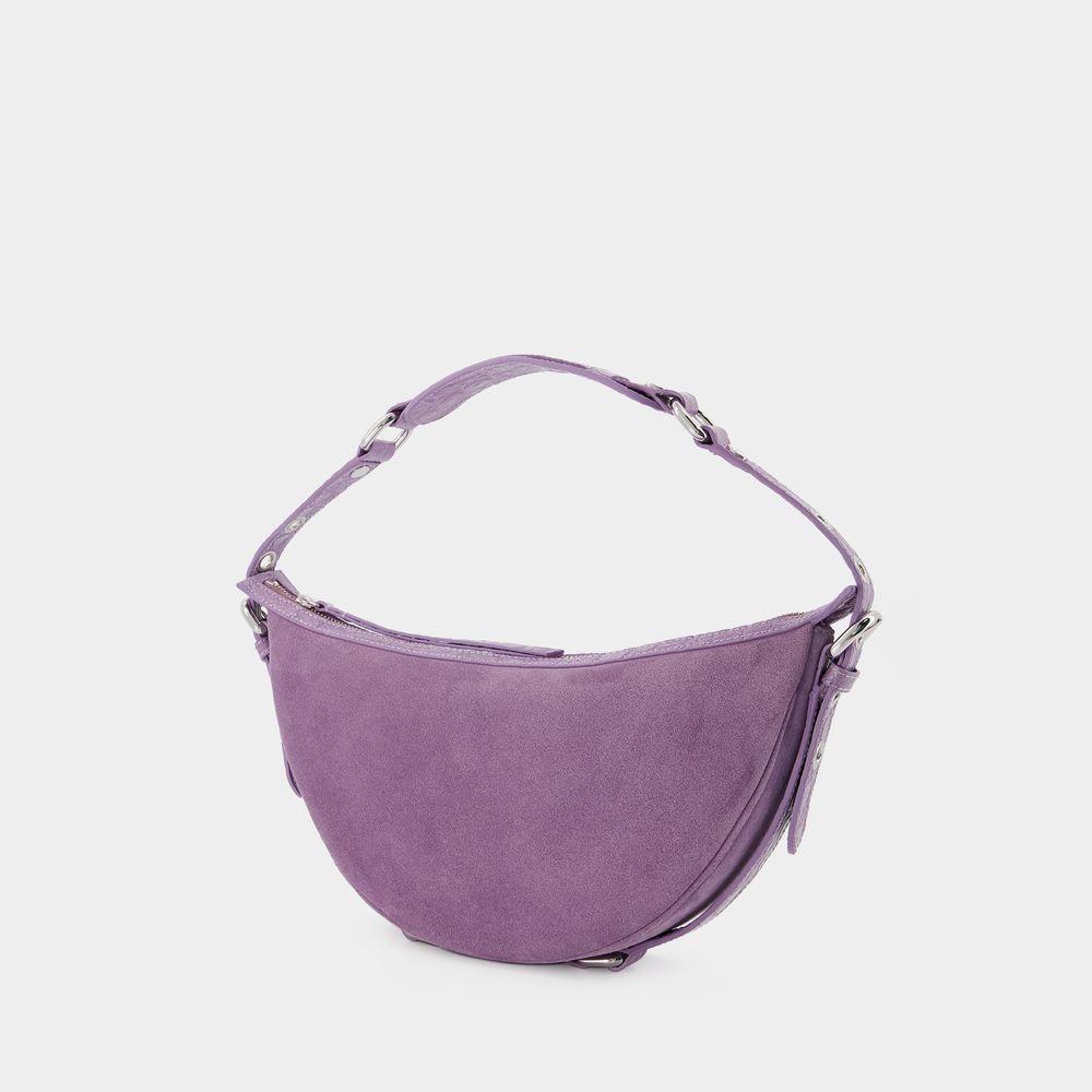 BY FAR Gib Hobo Bag  - Purple - Leather Product Image