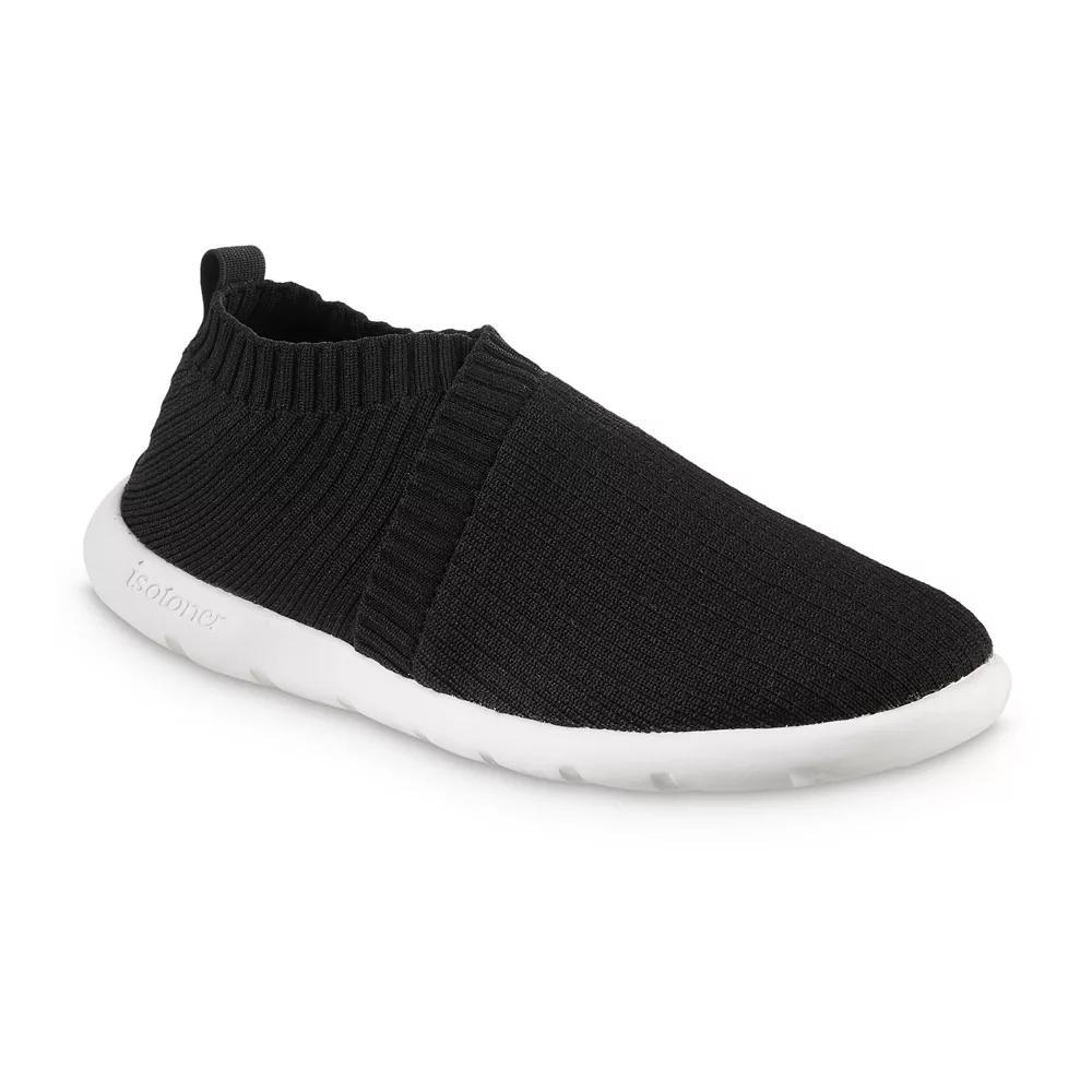 Zenz From Isotoner Womens Knit Slip-On Shoes Evening Brown Product Image