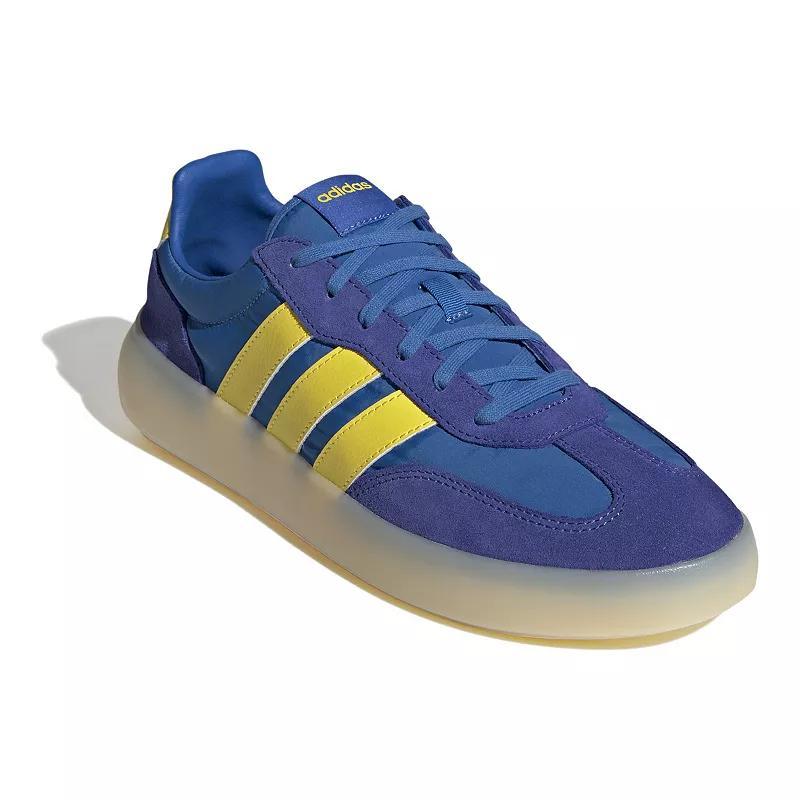 adidas Barreda Decode Men's Sportswear Shoes, Size: 12, Utility Yellow Blue Product Image