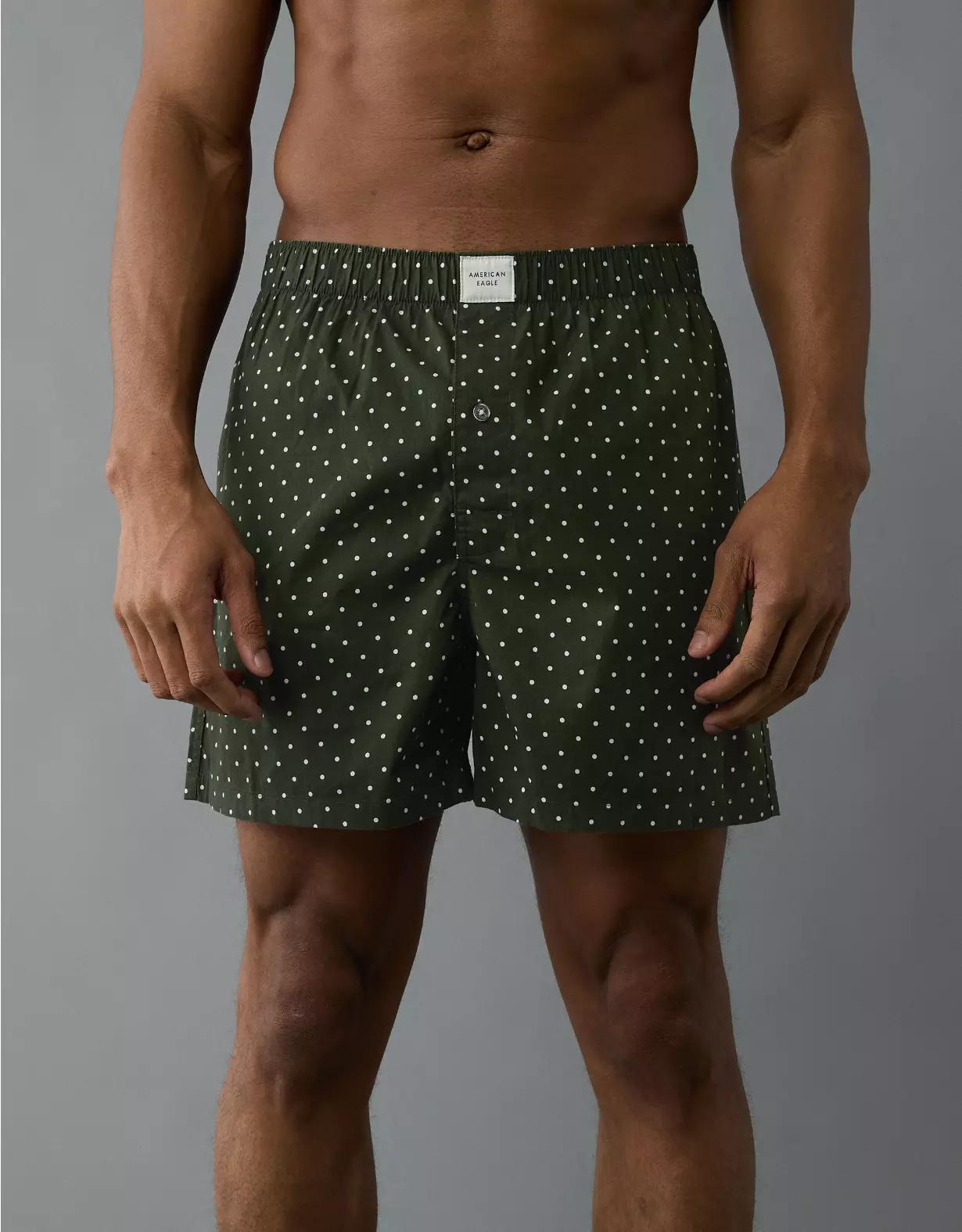 AEO Men's Polka Dots Stretch Boxer Short Product Image