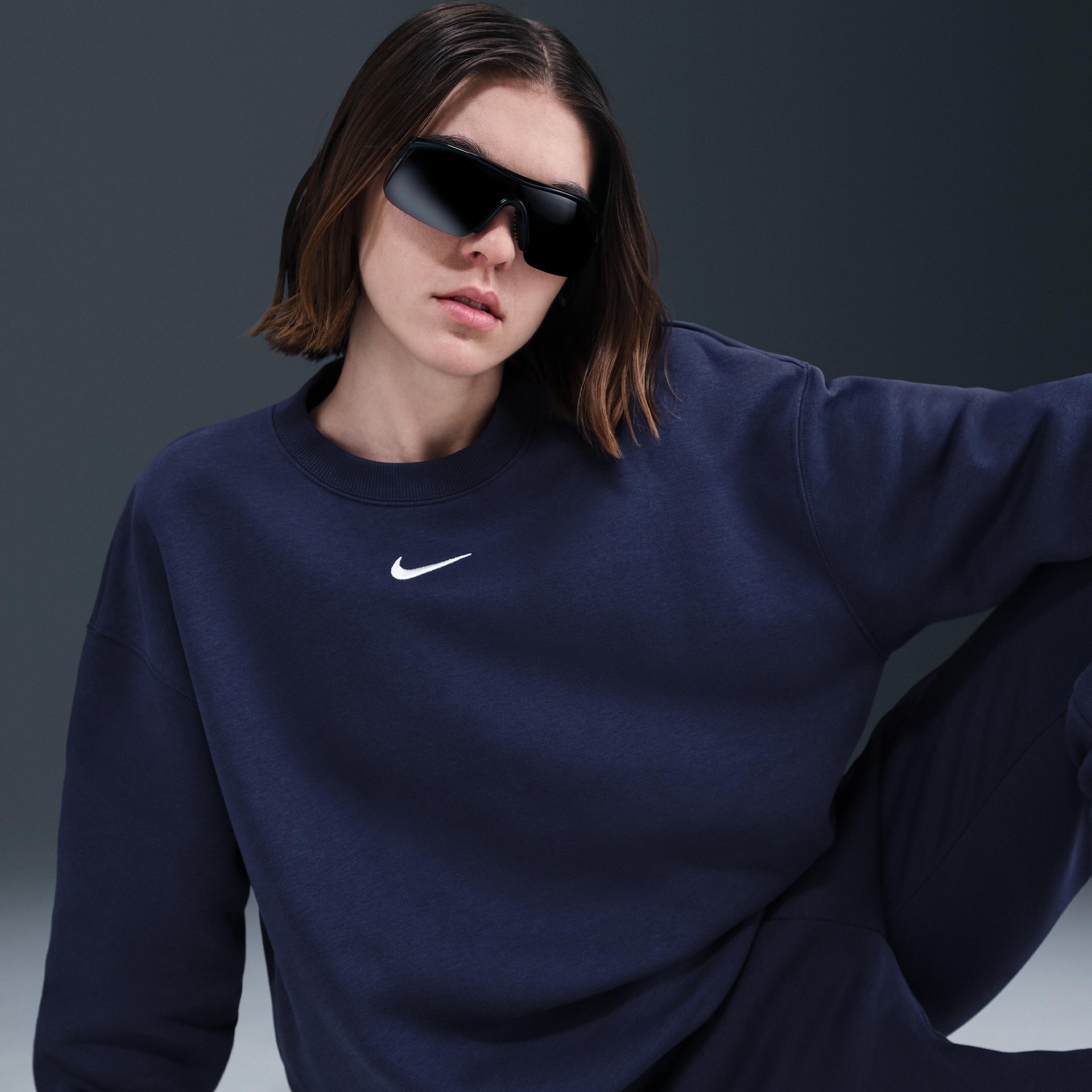 Women's Nike Sportswear Phoenix Fleece Oversized Crew-Neck Sweatshirt Product Image