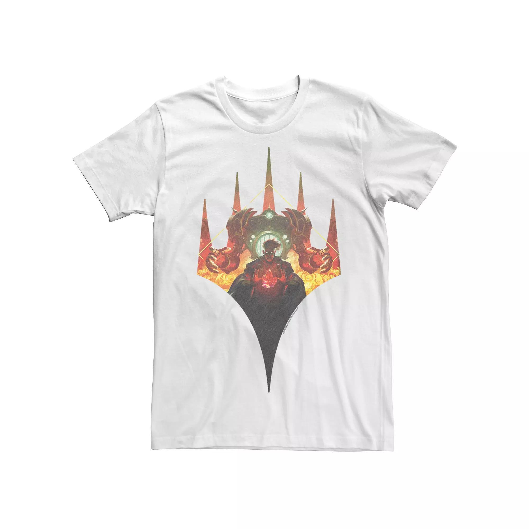 Men's Magic: the Gathering Urza Planeswalker Symbol Tee, Size: Small, White Product Image