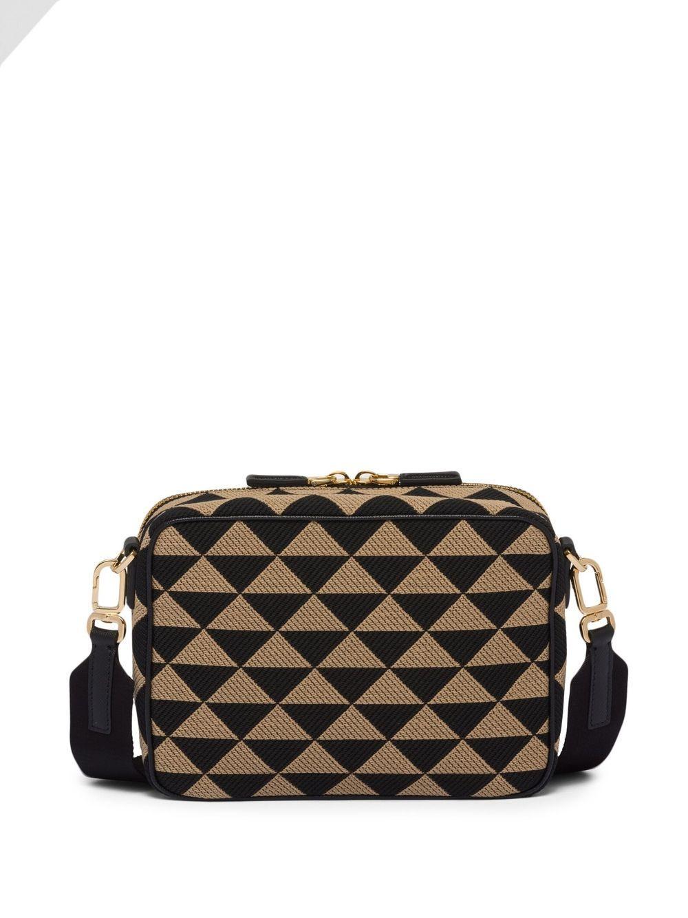 Symbole embroidered messenger bag Product Image