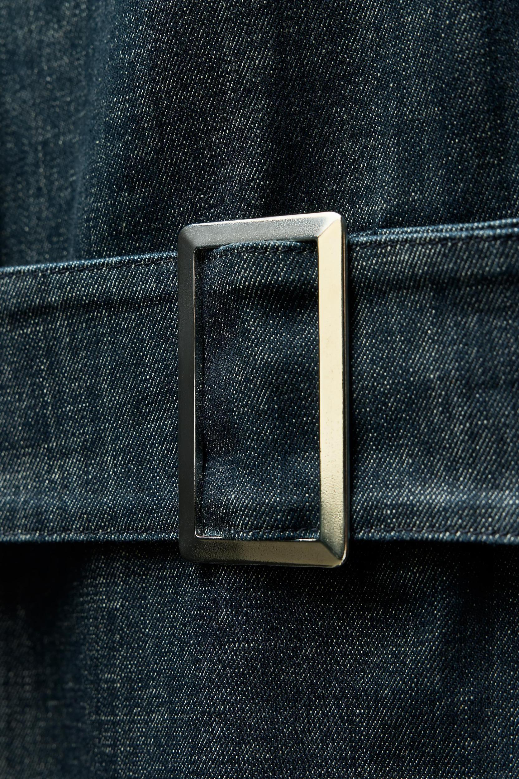 DENIM MINI DRESS ZW COLLECTION Product Image