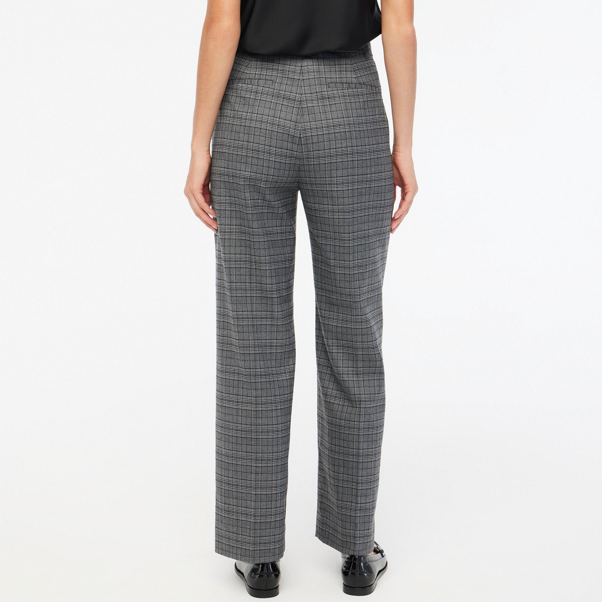 Patterned pleated trouser Product Image