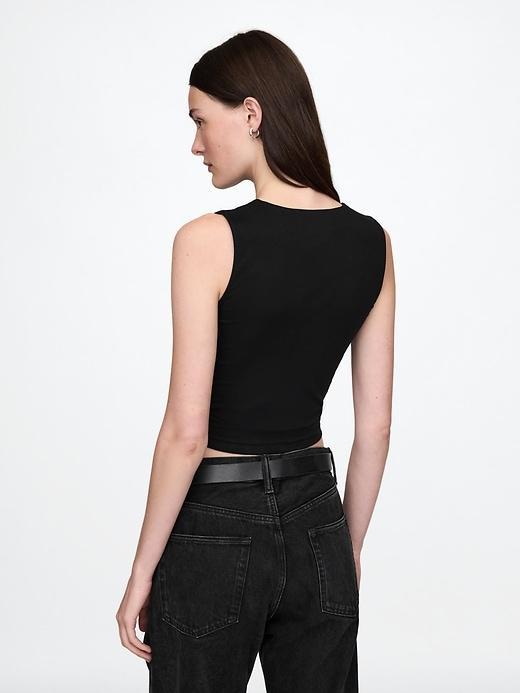 CloseKnit Jersey Cropped Shell Tank Top Product Image
