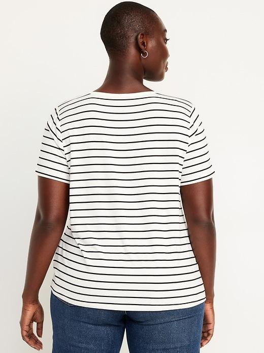 Luxe V-Neck T-Shirt Product Image