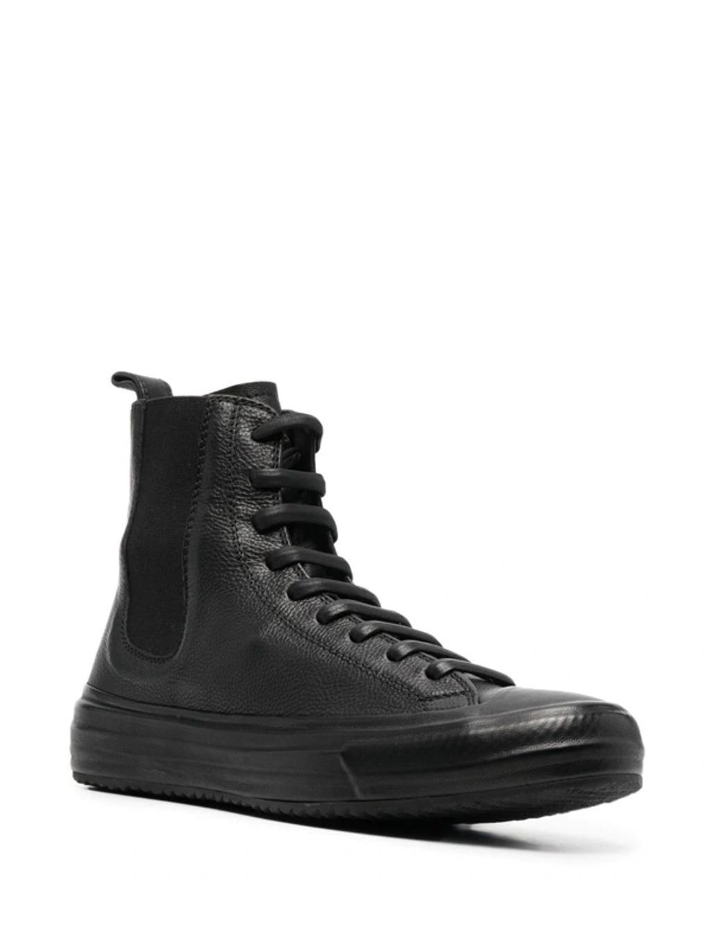 OFFICINE CREATIVE Frida Leather Ankle Boots In Black Product Image