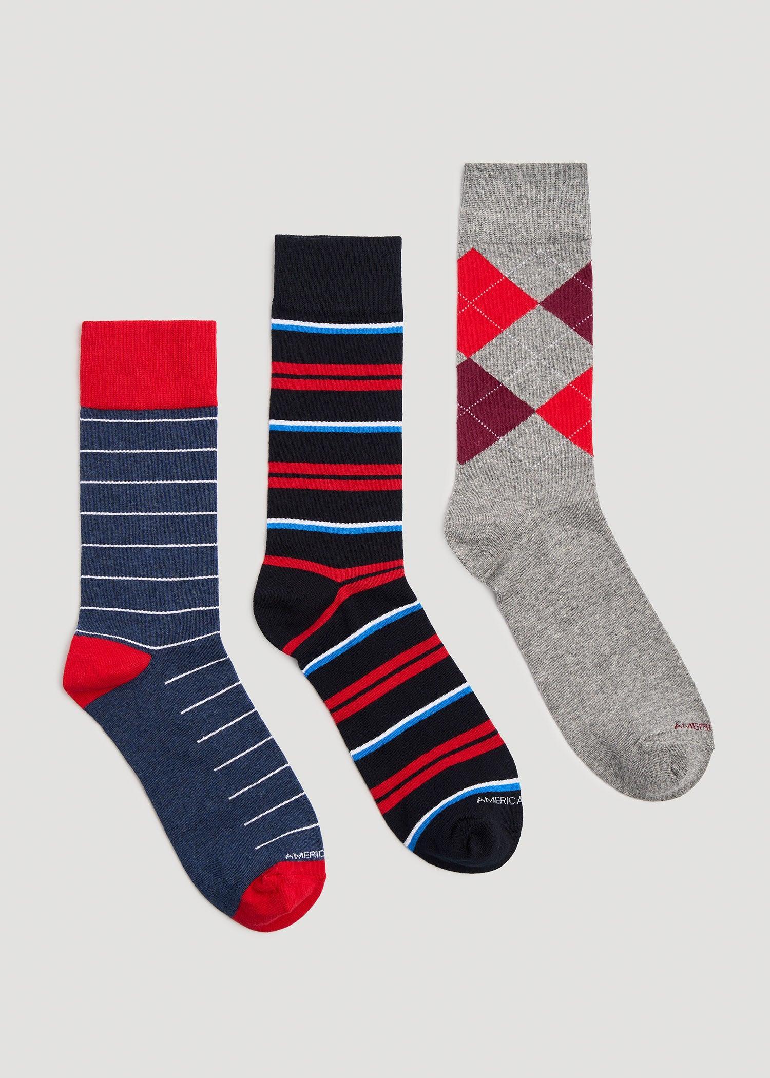 Men's Dress Socks Size 14 to 17 | Pack D (3-Pack) Product Image