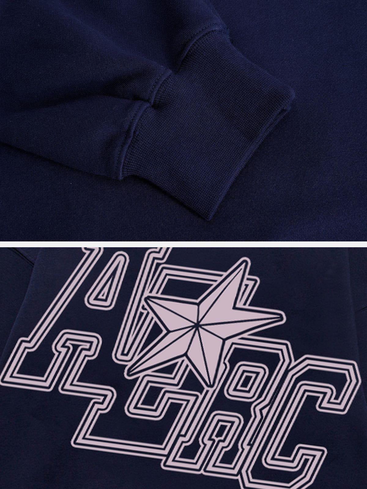 Aelfric Eden Vintage Print Hoodie Product Image