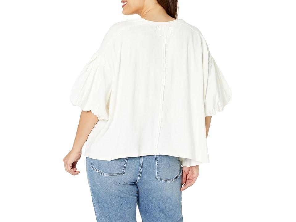 Free People Blossom Tee (Optic ) Women's Clothing Product Image