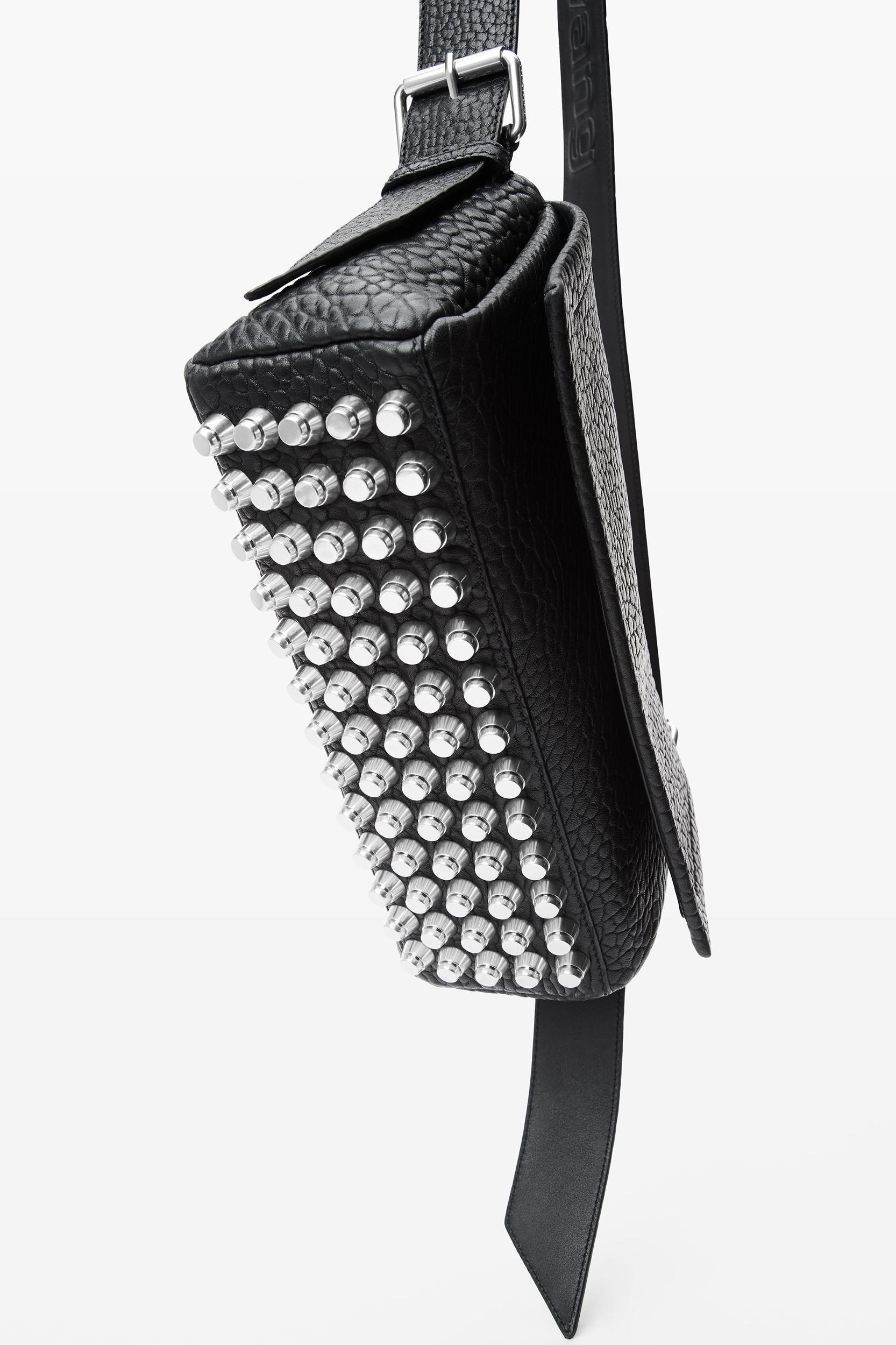 Ricco Medium Flap Bag In Lambskin Leather Product Image