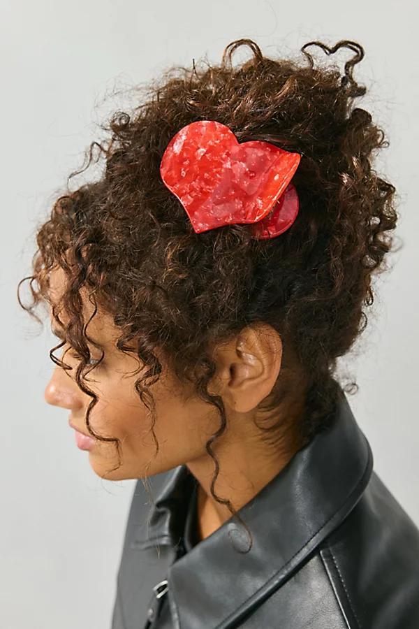 Solar Eclipse Hand Painted Claw Clip Womens at Urban Outfitters Product Image