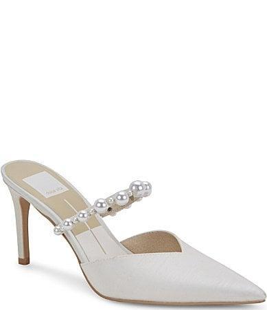Dolce Vita Womens Kanika Pointed Toe Embellished Slip On High Heel Pumps Product Image