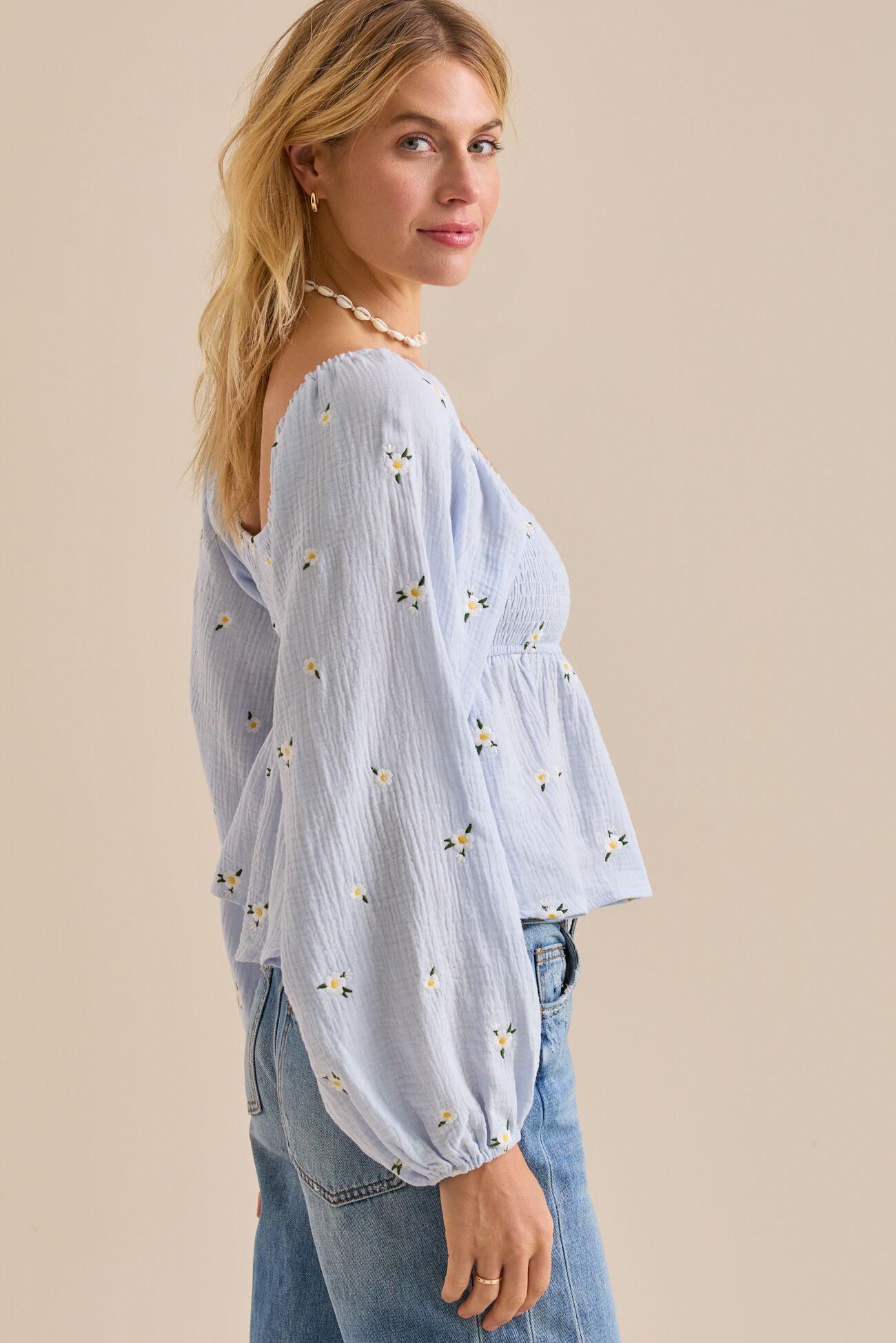 Elowyn Embroidered Top Product Image