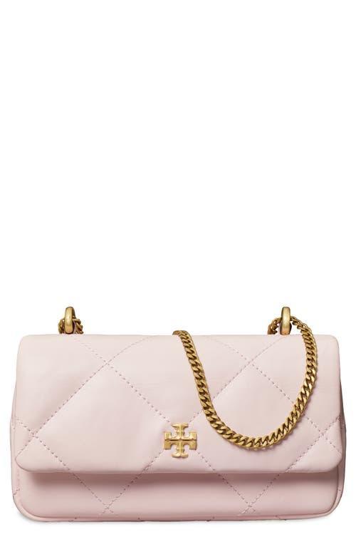 Tory Burch Mini Kira Diamond Quilted Leather Flap Bag Product Image