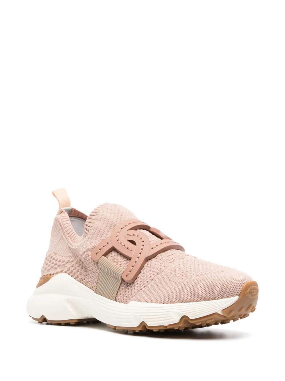 chain-embellished woven sneakers Product Image
