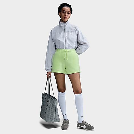 Nike Womens Sportswear Phoenix Fleece Mid-Rise 4 Shorts Product Image