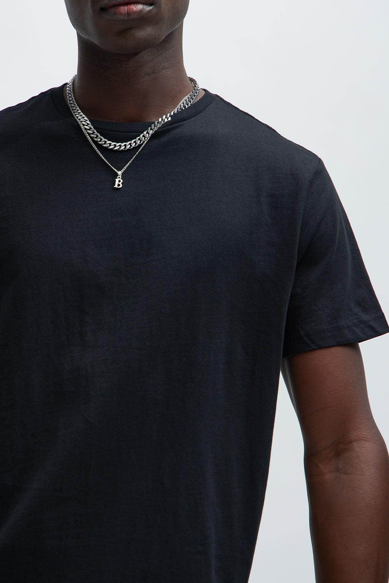 FN Essential Crew Tees 3 Pack - Black Product Image