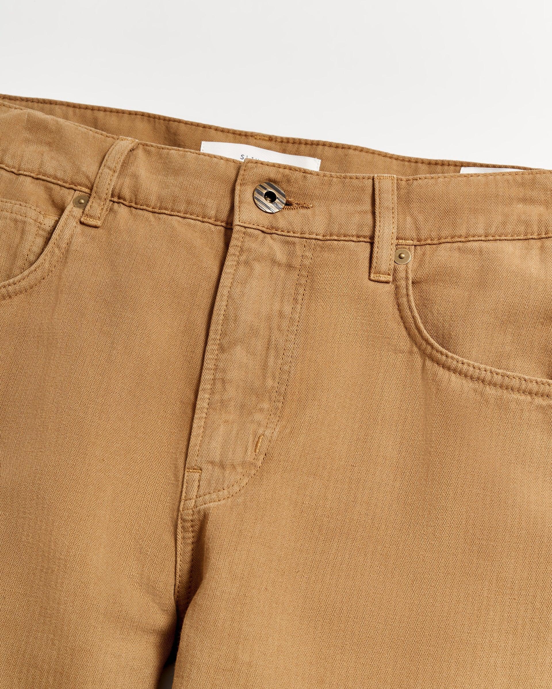 Cotton Linen 5 Pocket Pant -  Product Image