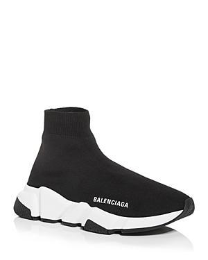 Balenciaga Womens Speed Knit High Top Sneakers Product Image