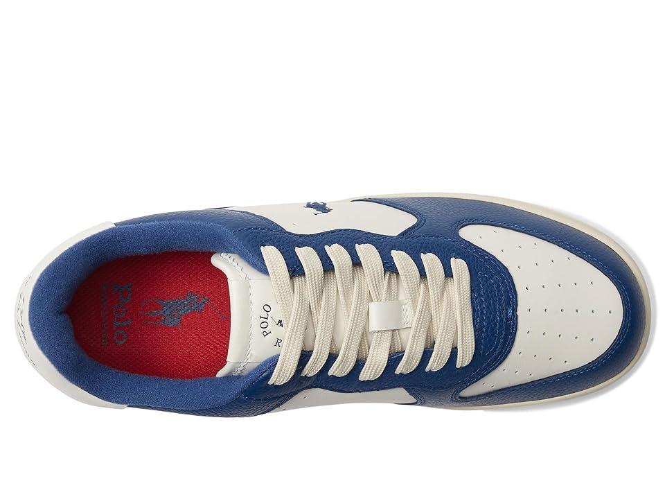 Polo Ralph Lauren Mens Masters Court Colorblock Sneakers Product Image