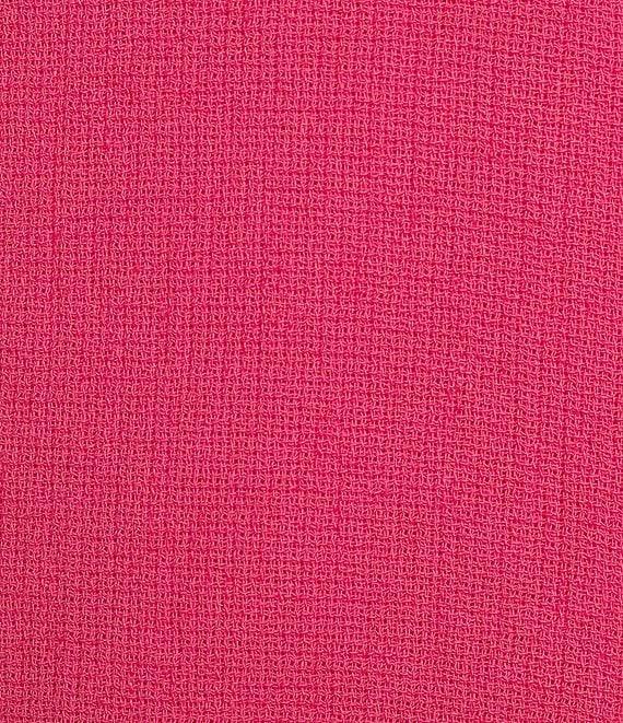 M Made in Italy Cotton Linen Blend V-Neck Sleeveless Hi-Low Dress Product Image