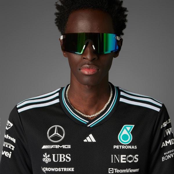 adidas MERCEDES - AMG PETRONAS FORMULA ONE TEAM DRIVER JERSEY AUTHENTIC White L Mens Product Image