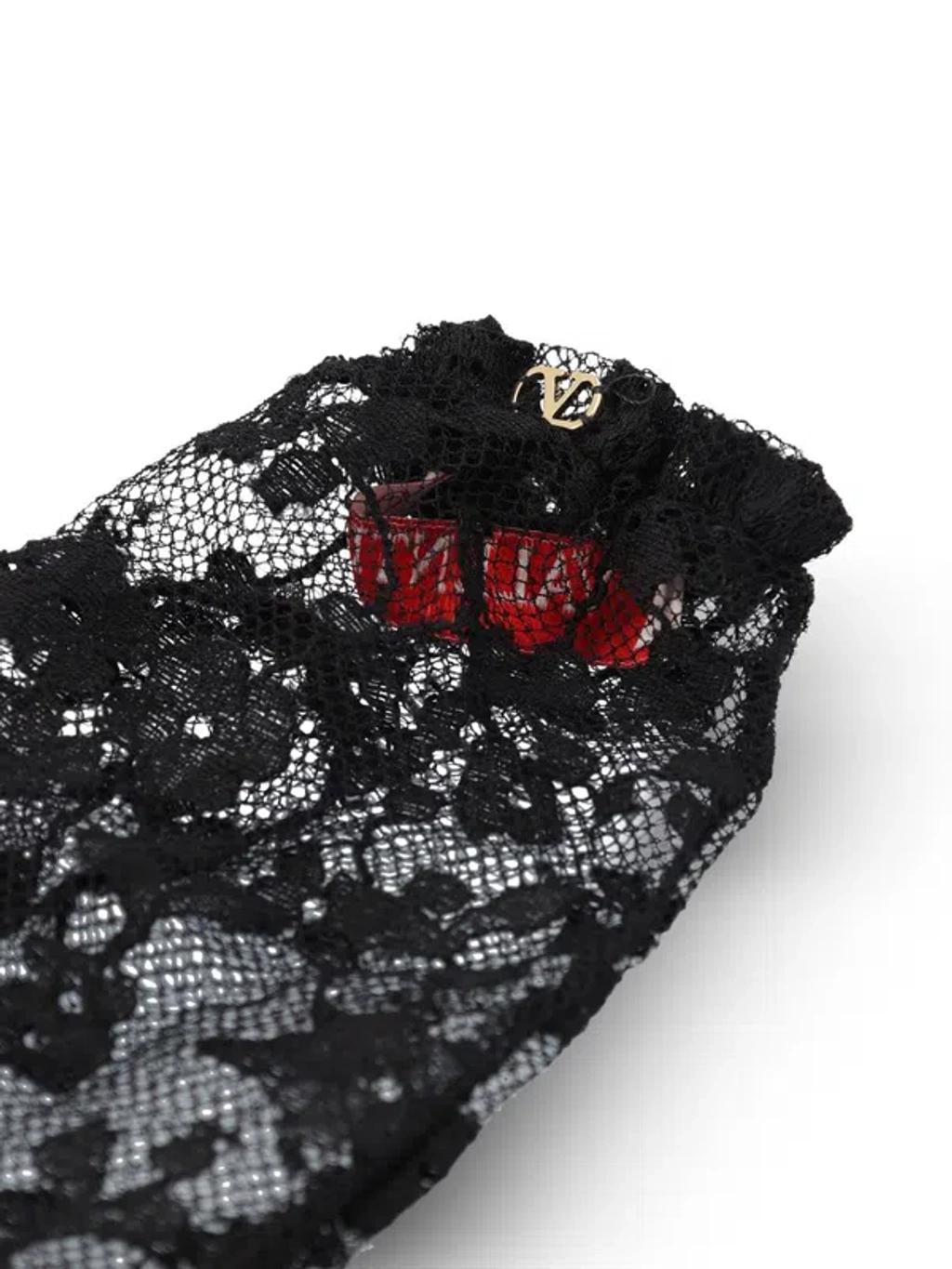 VALENTINO GARAVANI Gloves In Black Product Image
