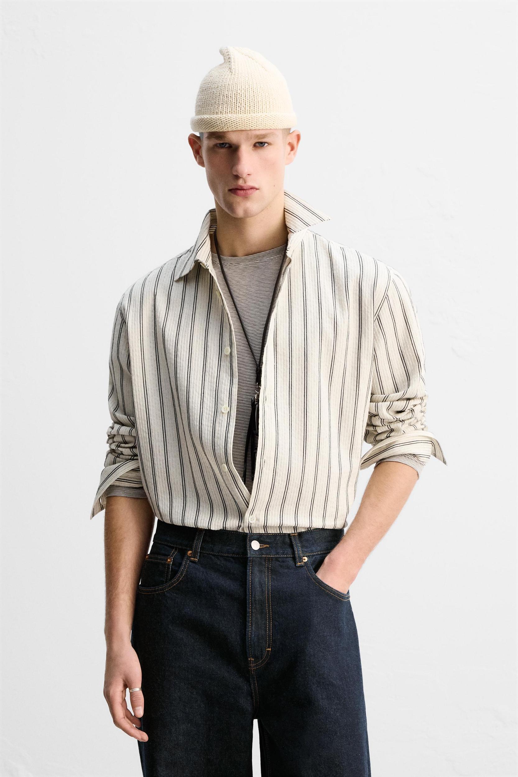 LIMITED EDITION STRIPED JACQUARD SHIRT Product Image