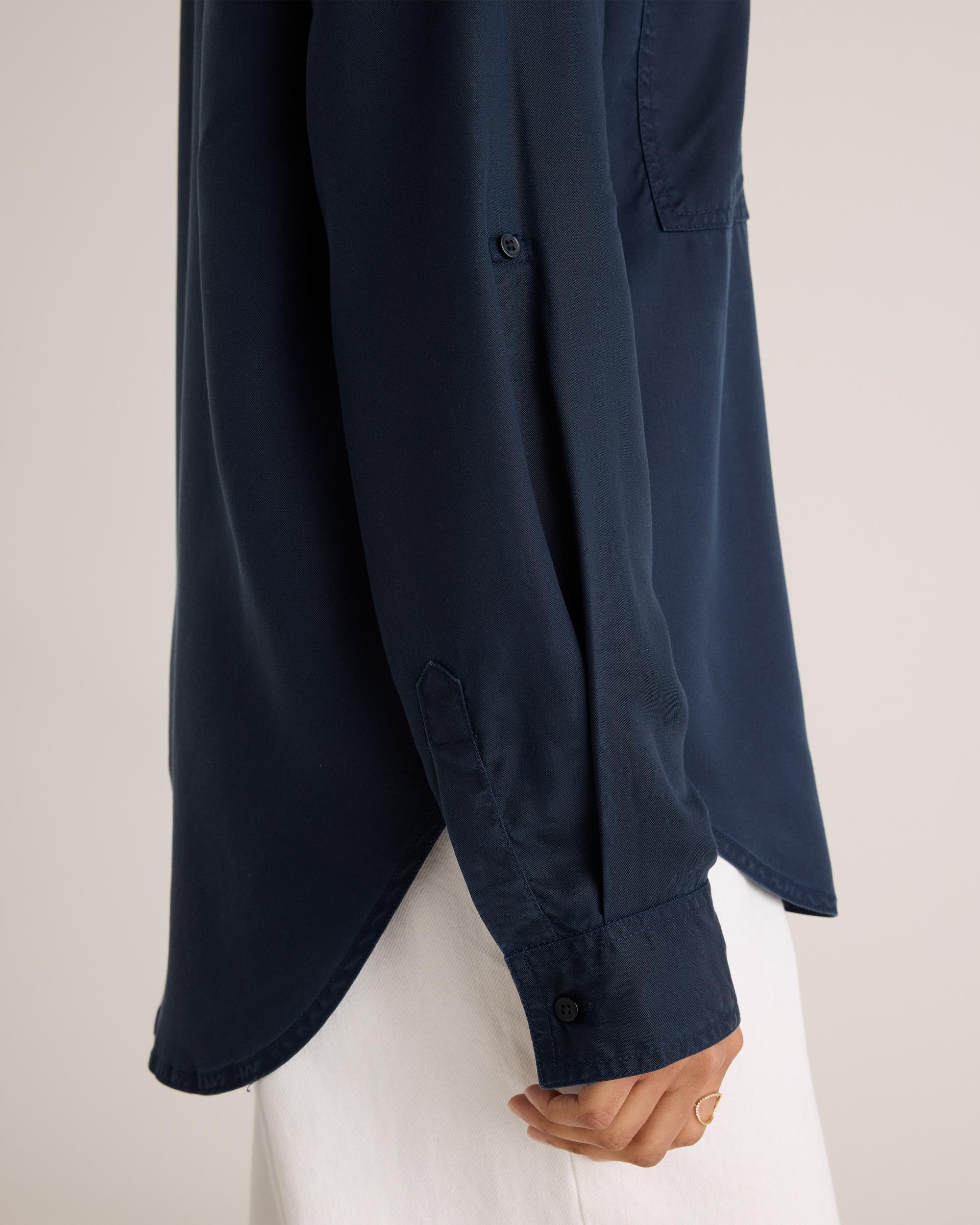 Quince | Women's Vintage Wash Tencel Utility Shirt Product Image