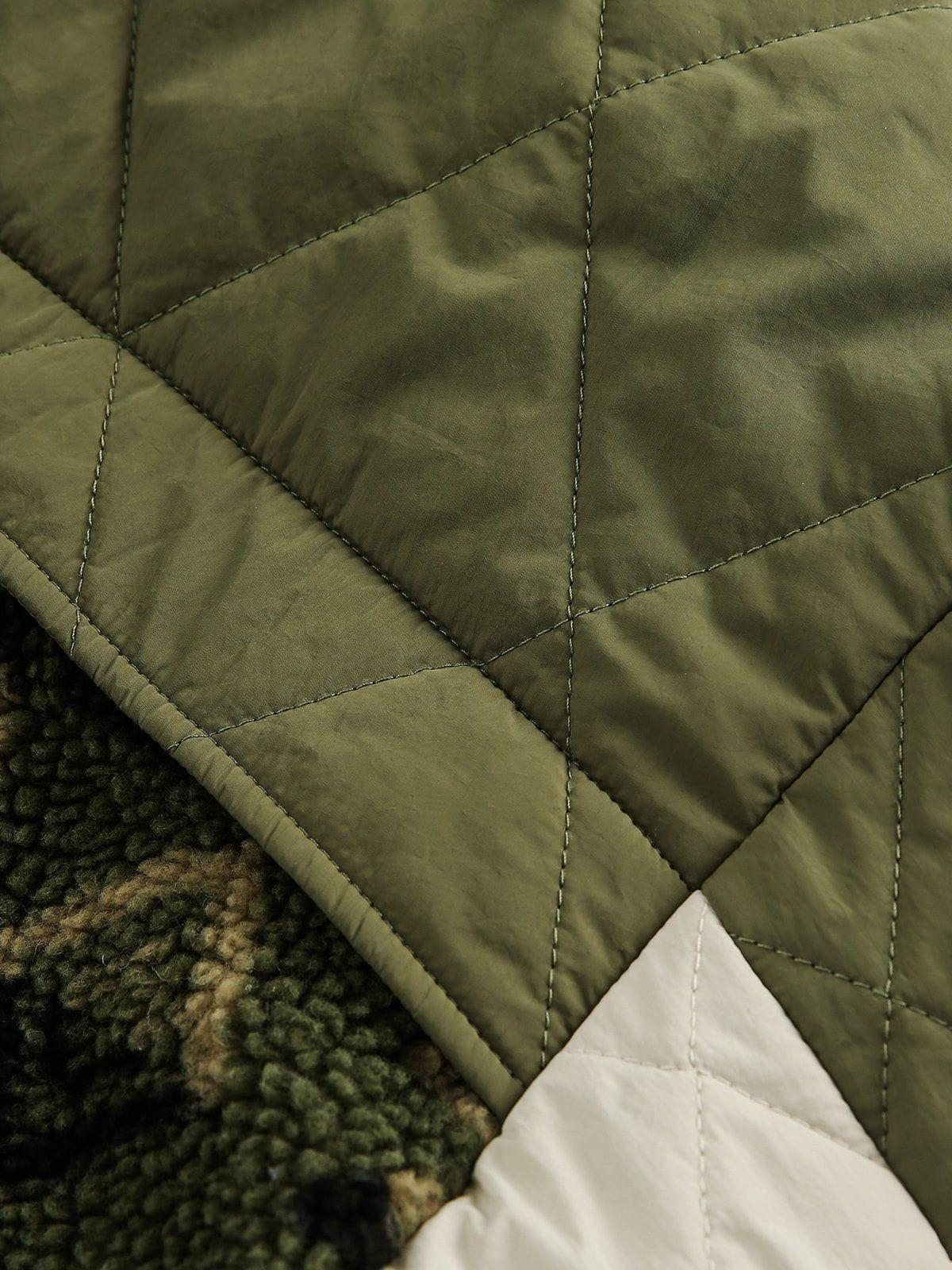 Aelfric Eden Camouflage Patchwork Puffer Jacket Product Image