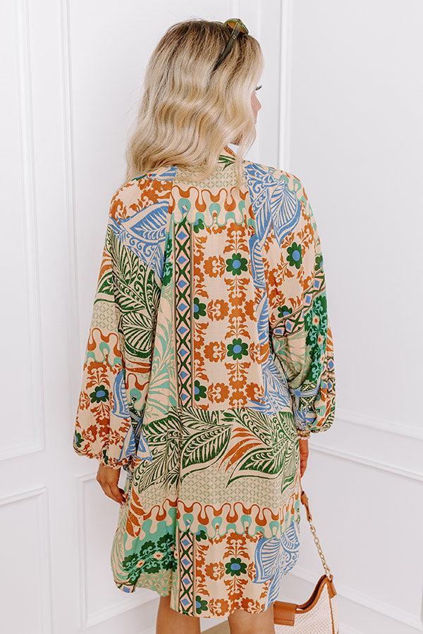 Paradise Palms Mini Dress Product Image
