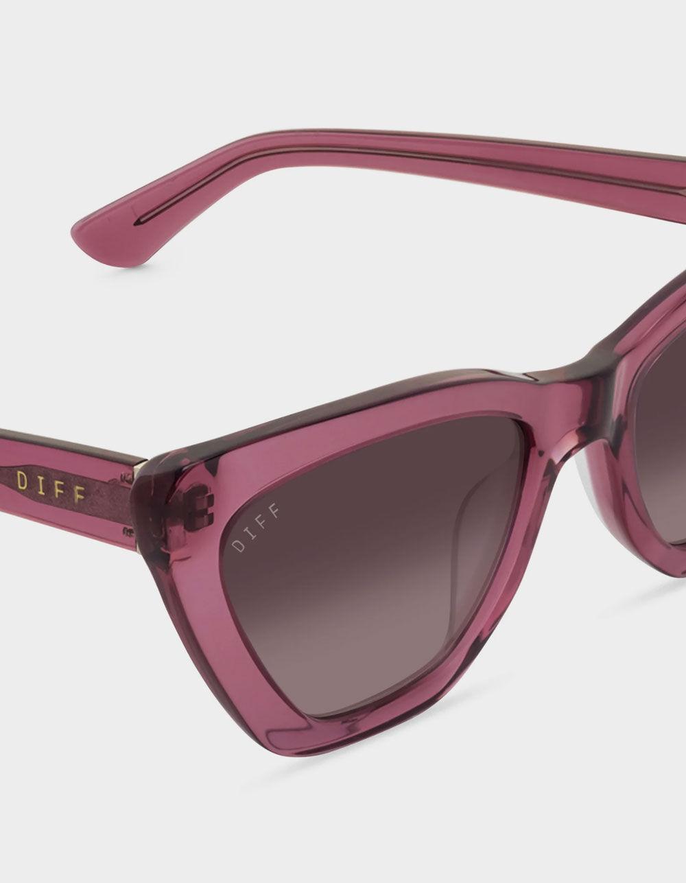 DIFF EYEWEAR Camila Cateye Sunglasses - PINK COMBO Product Image