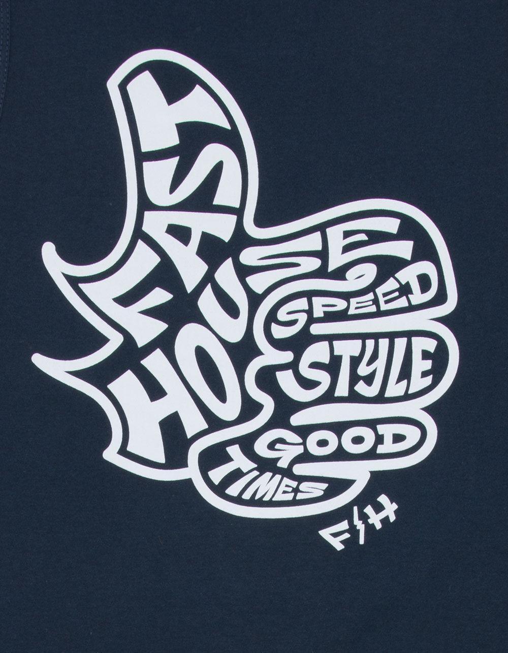 FASTHOUSE Satisfaction Mens Tank Top - NAVY Product Image