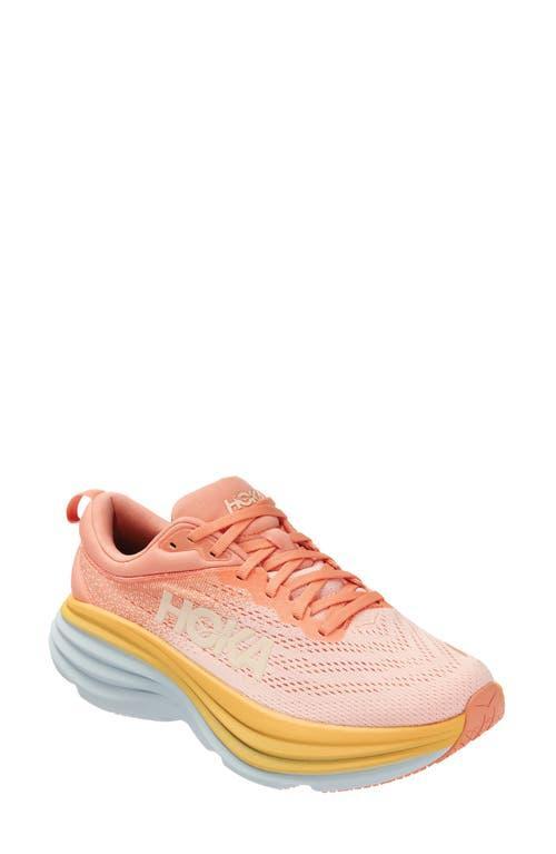 Hoka Womens Bondi 8 Lace Up Sneakers Product Image