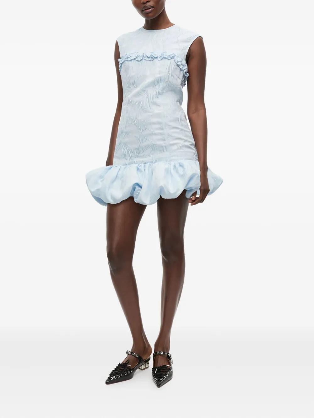 cloqué corset mini dress Product Image