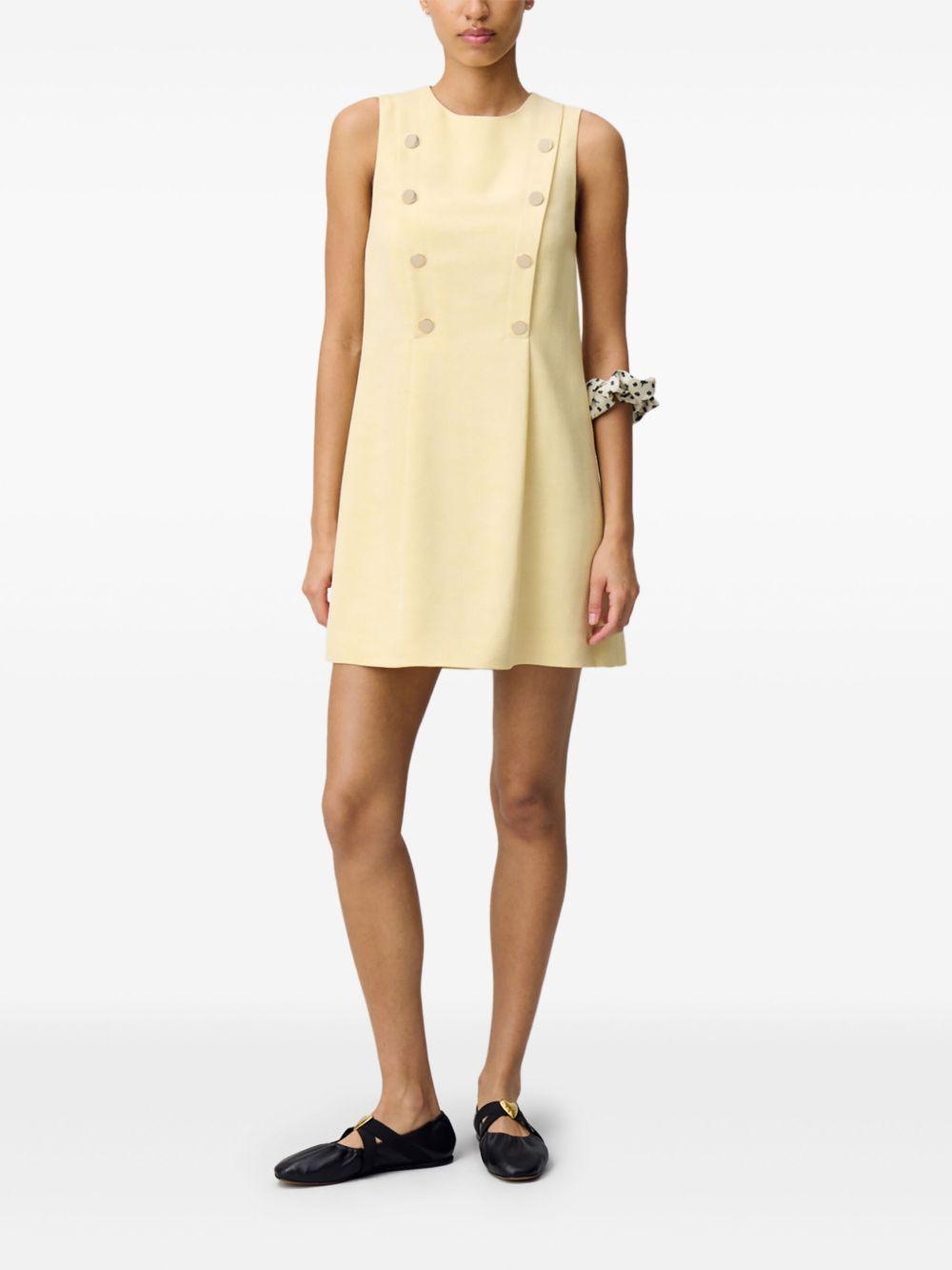 button-detailing mini dress Product Image
