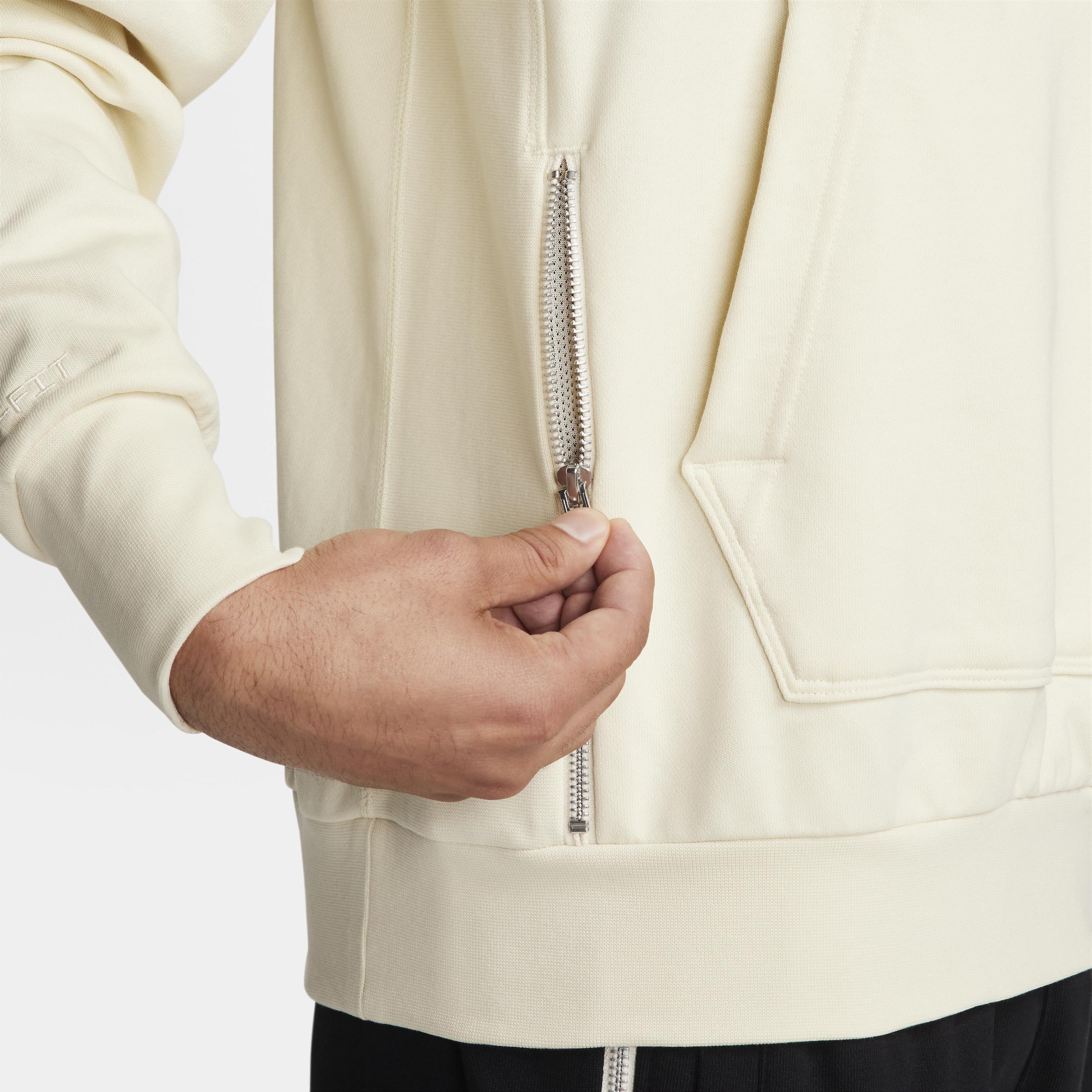Nike Standard Issue Men's Dri-FIT French Terry Pullover Basketball Hoodie Product Image