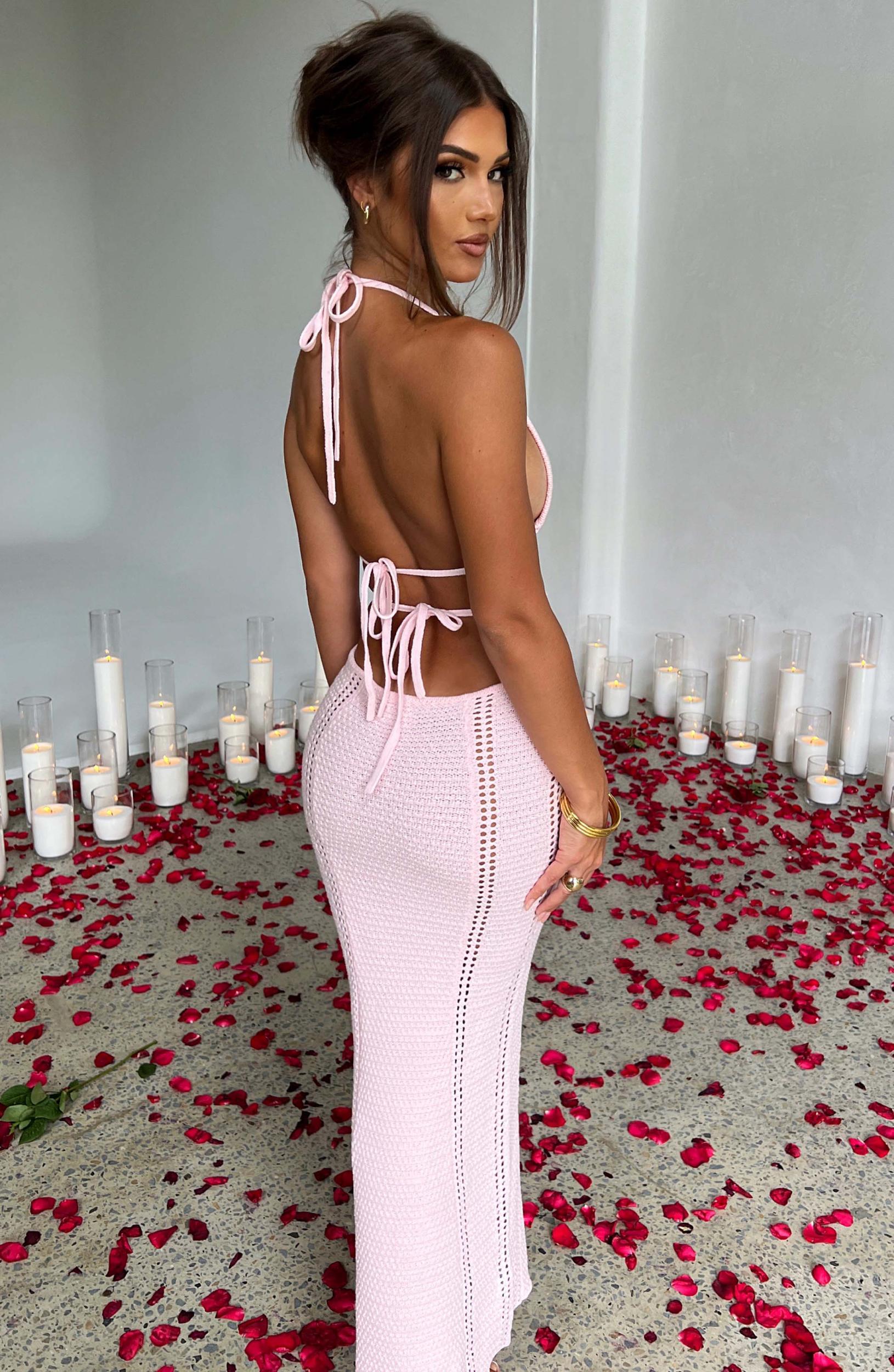 Arabella Maxi Dress - Blush Product Image
