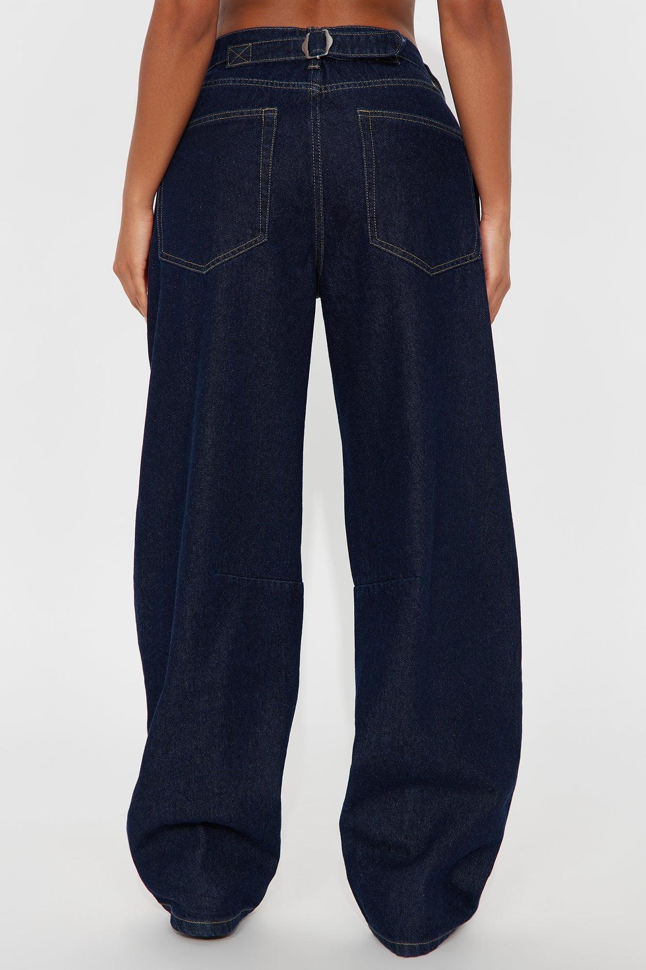 Dakota Straight Leg Jeans - Dark Denim Product Image
