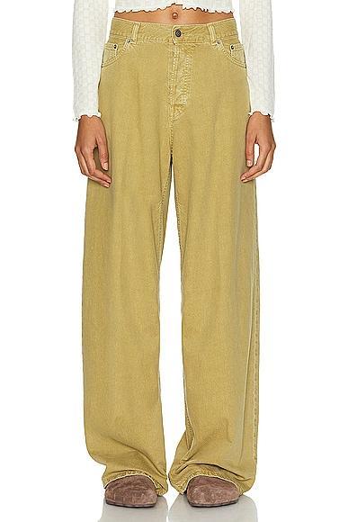 Haikure Bethany Twill Pant in White Product Image