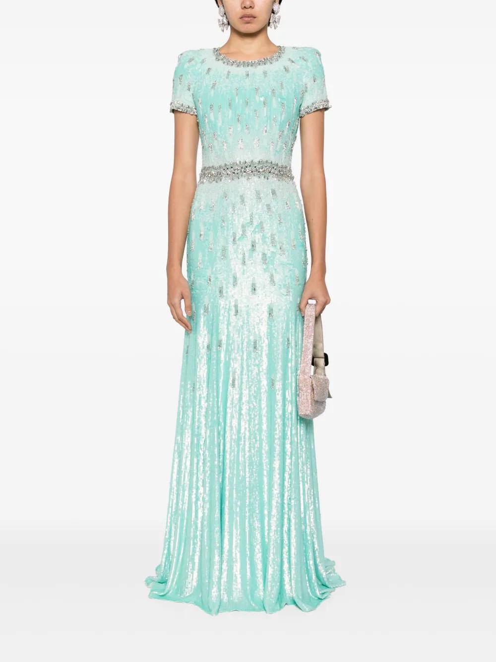 Greta sequinned gown Product Image